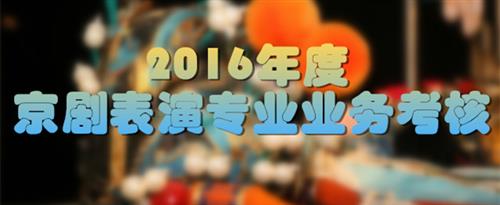 wwwwwwwwwwwww抖阴wwwwwwwwwwww国家京剧院2016年度京剧表演专业业务考...